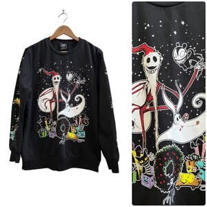 Hot Topic The Nightmare Before Christmas Crewneck Sweatshirt Size Large